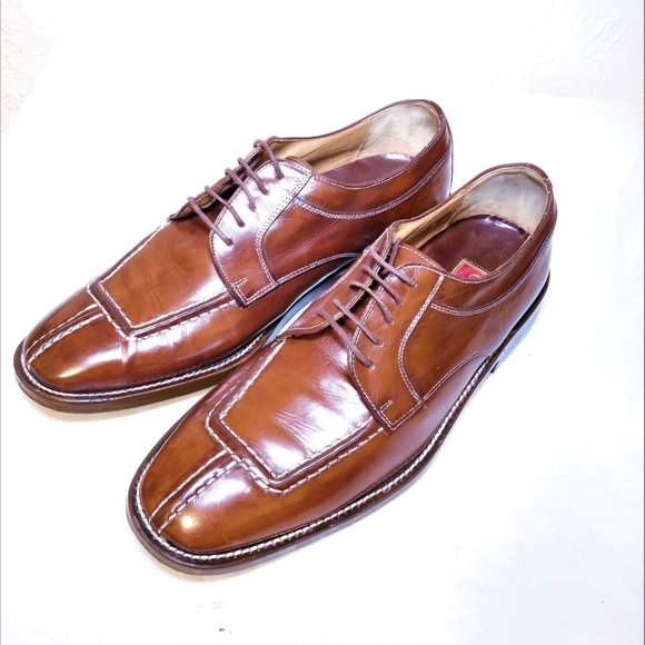 Cole Haan Split Toe Leather Shoe 9.5 M Brown main image 7